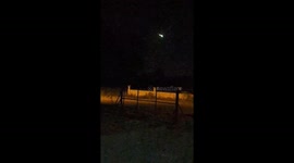 Meteor streaks across Arifiye sky