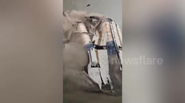 Tornado rips through buildings killing five people in China