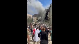 Kyiv's Ohmatdyt Children's Hospital hit in Russian missile strike