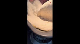 Simple recipe to make a focaccia sandwich with leftover dough and fresh ingredients