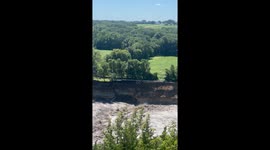 Rapidan Dam Break Triggers Swift Erosion, Changing Terrain in Seconds