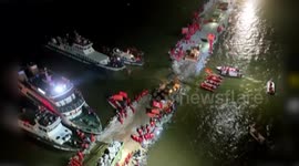 China seals dike breach at its second-largest freshwater lake