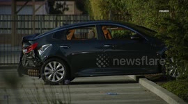 USA: Burglars Smash Stolen Car Into Gun Store