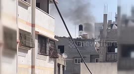 Gaza: Israel forces fire smoke and phosphorus bombs at residential neighborhoods in Gaza City