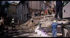 Recovery operations begin after Russian missile strikes children's hospital in Kyiv