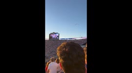 New footage surfaces of the fireworks blunder at Stadium of Fire event