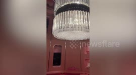 Woman spent $5k decorating her 1970s vintage condo - fit with pink fur walls