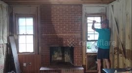 Fireplace Renovation Falls Through Floor