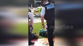 UK: Just Stop Oil Paint Parliament Square Orange in Victory Celebration