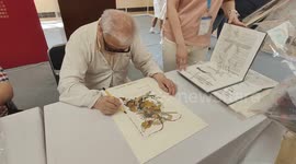 China: Artist Dai Dunban Attend CCG EXPO in Shanghai