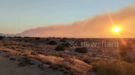 Expanding Vista Fire near Lytle Creek