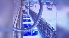 China: Driver Mistakes Gas Pedal for Brake, Crashes into Restaurant Full With People