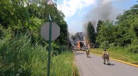 3rd Alarm Fire Girardville, Pennsyvania