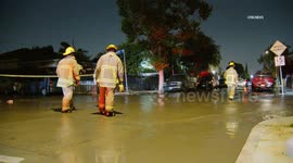 USA: Large Water Main Break