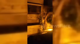 Palestine: Israeli Drone Drops Flammable Material on House in Gaza's Nuseirat Camp
