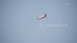 USA: Woodland Fire in Leona Valley