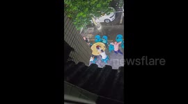Chinese man detained for indecent act towards woman over noise complaint
