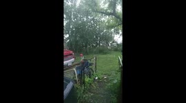 Hailstorm hits Callaway, Nebraska