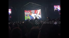 The Killers play 'Mr. Brightside' as England progress into Euro final
