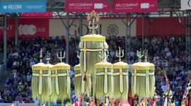 Mongolia's national holiday Naadam kicks off