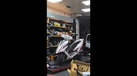 Parrot pranks owner by mimicking broken motorbike
