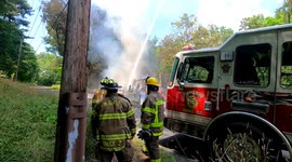 3rd Alarm Building fire with collapse  Girardville, Pennsylvania