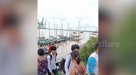 Eight missing including child as boat sinks in Yangon, Myanmar
