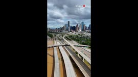 Houston: Unsettling aftermath of Hurricane Beryl reveals intense underpass flooding and abandoned roads