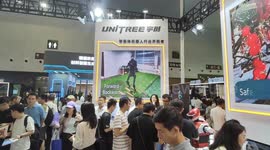 China: UNITREE Robot at 2024 WAIC in Shanghai