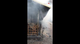 200+ stalls burned down after huge fire batters open-air market in Islamabad, Pakistan