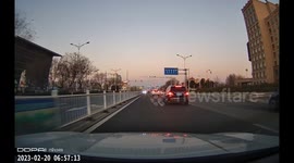 China: Close Call at the Intersection