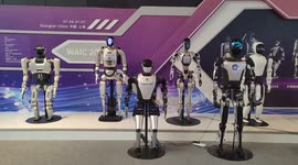 China: Chinese-made Robots at 2024 WAIC in Shanghai