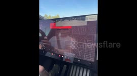 Defective Cybertruck Towed Away