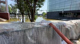 Mississippi River Flooding in Davenport