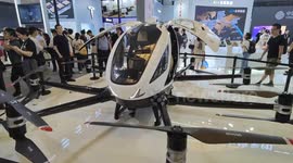 China: Citic Group's eVTOL Displayed at the 2024 WAIC in Shanghai