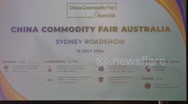 Roadshow for 1st China Commodity Fair Australia held in Sydney