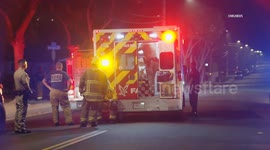 USA: Car Crashes Into House in Hacienda Heights