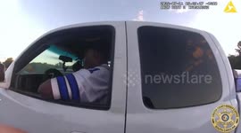 USA: Police Chase Ends in Airborne Truck, Massive Fentanyl Bust