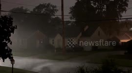 Thunderstorm Footage in Lake County