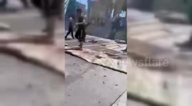 GRAPHIC VIDEO: Israel Warplanes Strike Gaza Mosque
