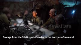 Israel: The Northern Command Continues to Make Preparations for Combat in Lebanese Territory