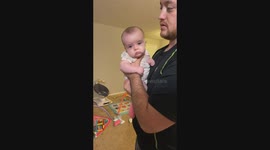She's Already Tired of Her Big Brother's Antics