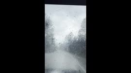 Rare July Hailstorm Hits San Bernardino Mountains Following Intense Heat Wave