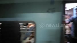 Race between two trains in India racks up over 1m views online