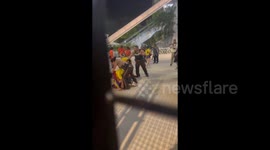 Copa America: Arrests made after fans without tickets storm stadium gates