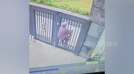 Pensioner, 92, climbs 7ft high gate to escape nursing home in China