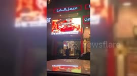 Egypt: Young Programmer Projects Anti-Sisi Protest on Cairo Street
