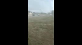 Severe thunderstorm rocks Gomel Region, Belarus: residents seek shelter