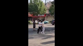 Unique gas cylinder vehicle turns heads in China