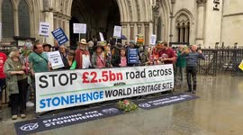 Stonehenge road and tunnel project legal challenge at the Royal Courts of Justice